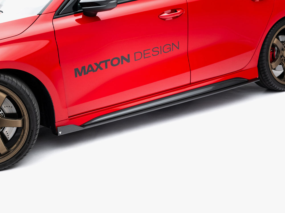Maxton Design Prepreg Carbon Fiber Side Skirts V.1 Audi RS3 Sedan 8Y Facelift