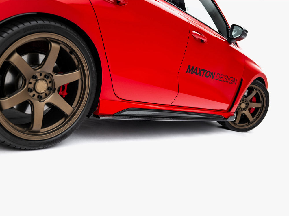 Maxton Design Prepreg Carbon Fiber Side Skirts V.1 Audi RS3 Sedan 8Y Facelift