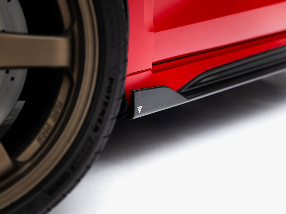Maxton Design Prepreg Carbon Fiber Side Skirts V.1 Audi RS3 Sedan 8Y Facelift