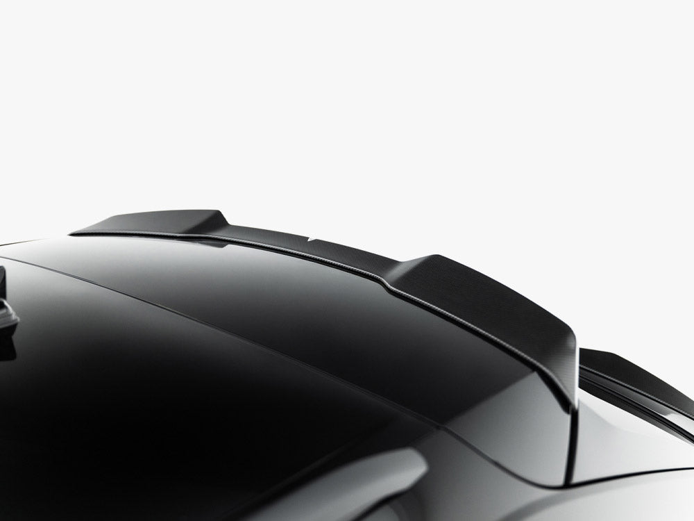 Maxton Design Carbon Fiber Tailgate Spoiler (Upper) Audi SQ8 / Q8 S-Line Mk1 Facelift