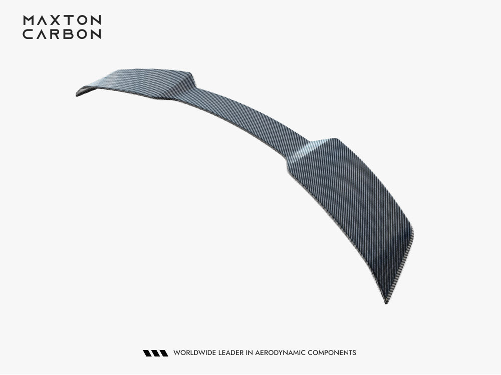 Maxton Design Carbon Fiber Tailgate Spoiler (Upper) Audi SQ8 / Q8 S-Line Mk1 Facelift