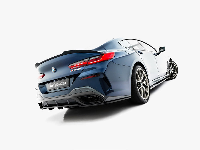 Maxton Design Rear Splitter (Vertical Bars) BMW 8 Gran Coupe M-Pack G16