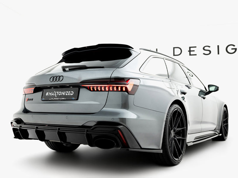 Maxton Design Rear Valance Audi RS6 C8 / C8 Facelift (Version with towbar)
