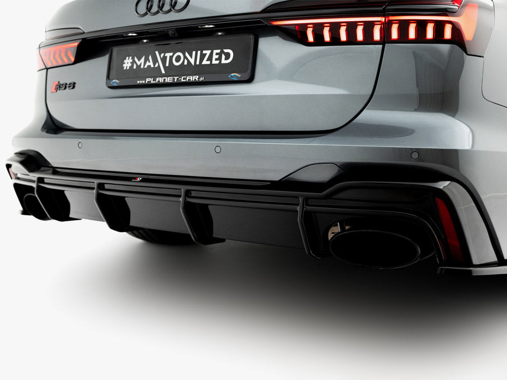 Maxton Design Rear Valance Audi RS6 C8 / C8 Facelift (Version with towbar)