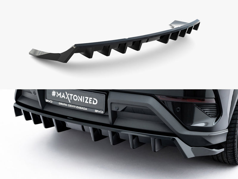 Maxton Design Rear Splitter (Vertical Bars) BYD Sealion 7 Mk1