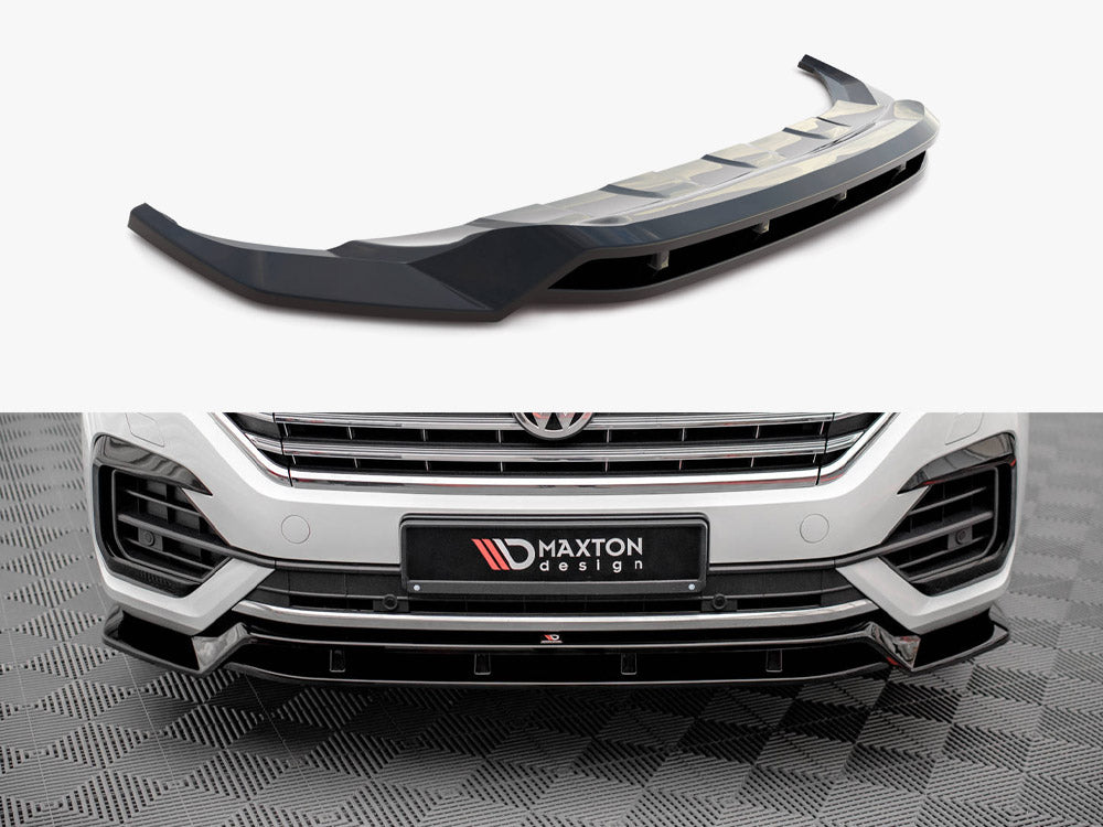 Maxton Design Front Splitter Volkswagen Touareg R-Line Mk3