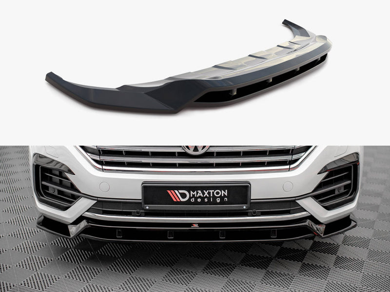 Maxton Design Front Splitter Volkswagen Touareg R-Line Mk3