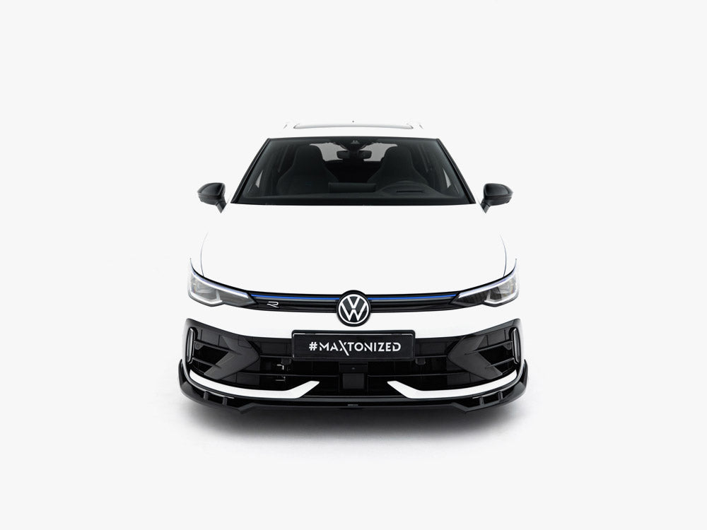 Maxton Design Front Splitter V.1 Volkswagen Golf R Variant Mk8 Facelift