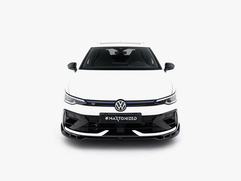 Maxton Design Front Splitter V.1 Volkswagen Golf R Variant Mk8 Facelift