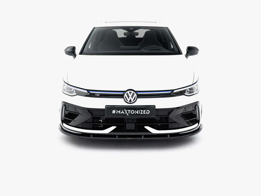 Maxton Design Front Splitter V.2 Volkswagen Golf R Variant Mk8 Facelift