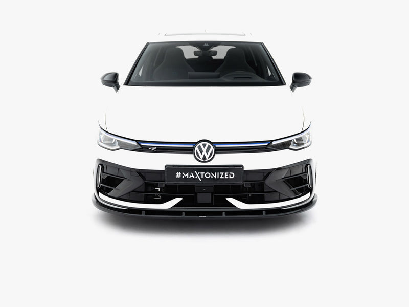 Maxton Design Front Splitter V.2 Volkswagen Golf R Variant Mk8 Facelift