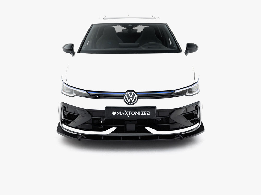 Maxton Design Front Splitter V.3 Volkswagen Golf R Variant Mk8 Facelift