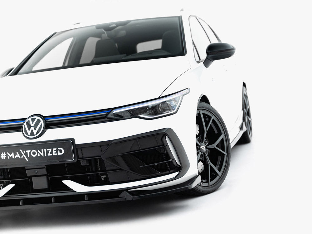 Maxton Design Front Splitter V.3 Volkswagen Golf R Variant Mk8 Facelift
