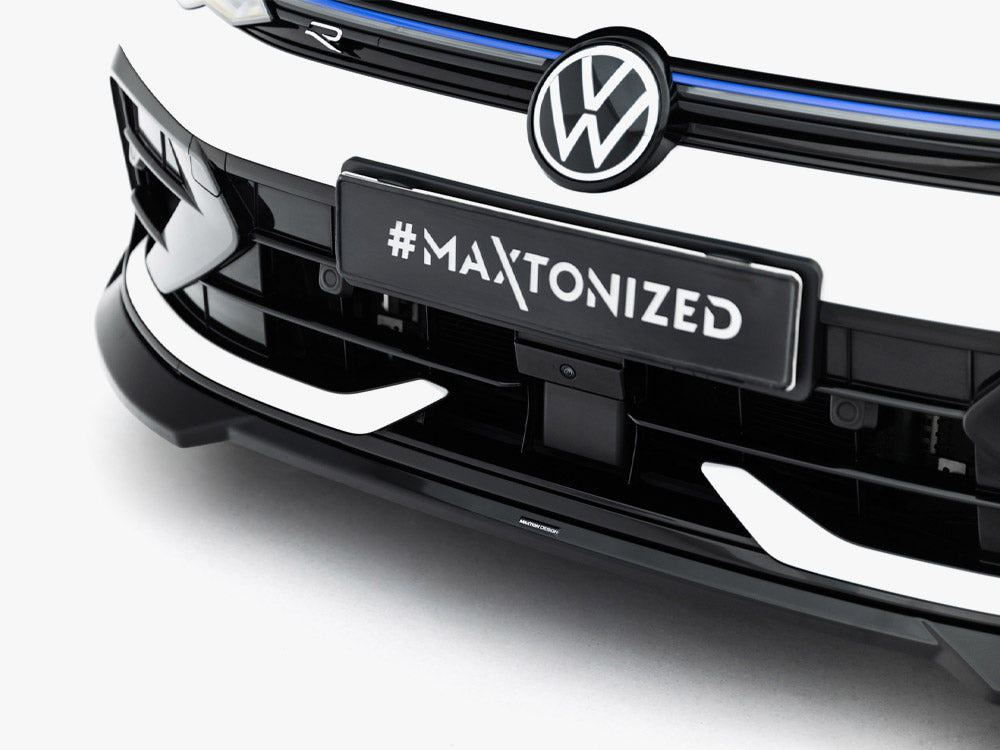 Maxton Design Front Splitter V.4 Volkswagen Golf R Variant Mk8 Facelift