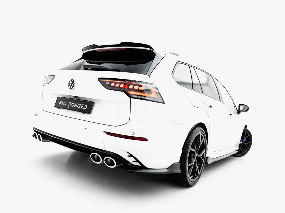 Maxton Design Rear Side Splitters V.1 Volkswagen Golf R Variant Mk8 Facelift