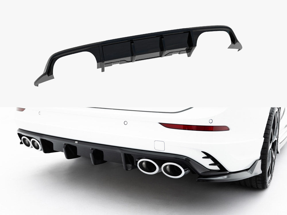 Maxton Design Rear Valance Volkswagen Golf R Variant Mk8 Facelift