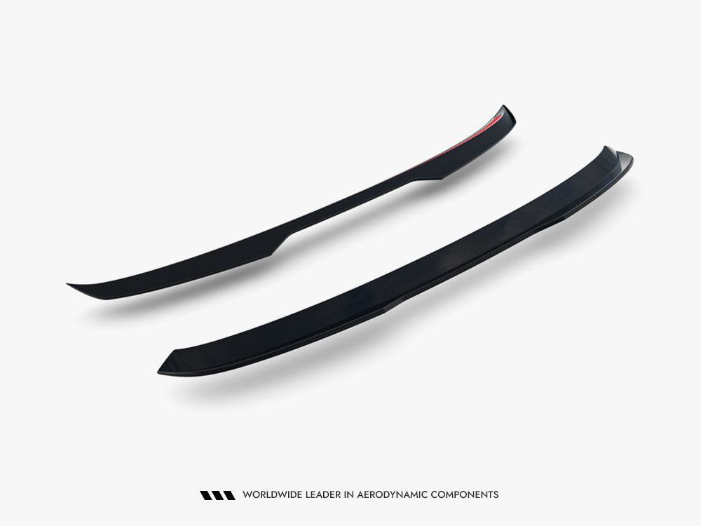 Maxton Design Spoiler CAP Volkswagen Golf R Variant Mk8 Facelift