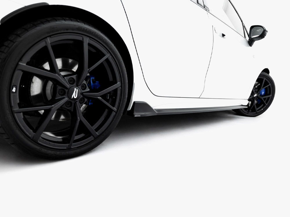 Maxton Design Side Skirt Diffusers Volkswagen Golf R Variant Mk8 Facelift