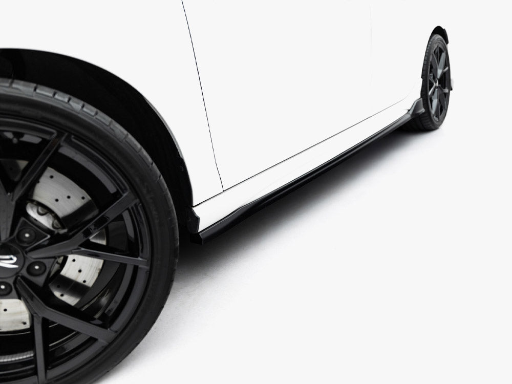 Maxton Design Side Skirt Diffusers Volkswagen Golf R Variant Mk8 Facelift