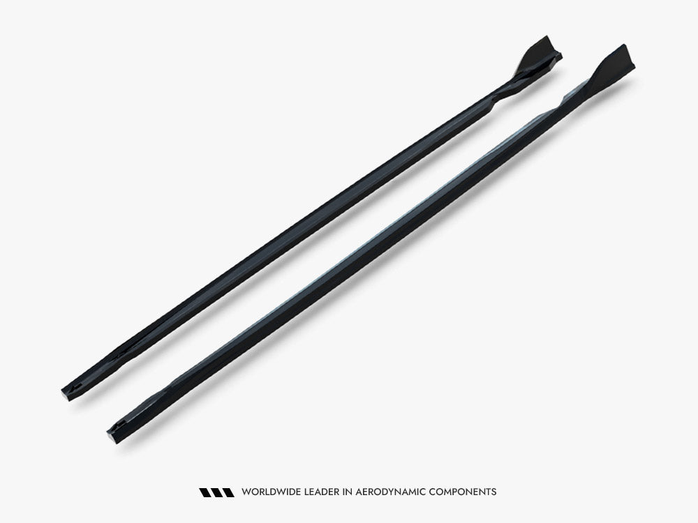 Maxton Design Side Skirt Diffusers Volkswagen Golf R Variant Mk8 Facelift
