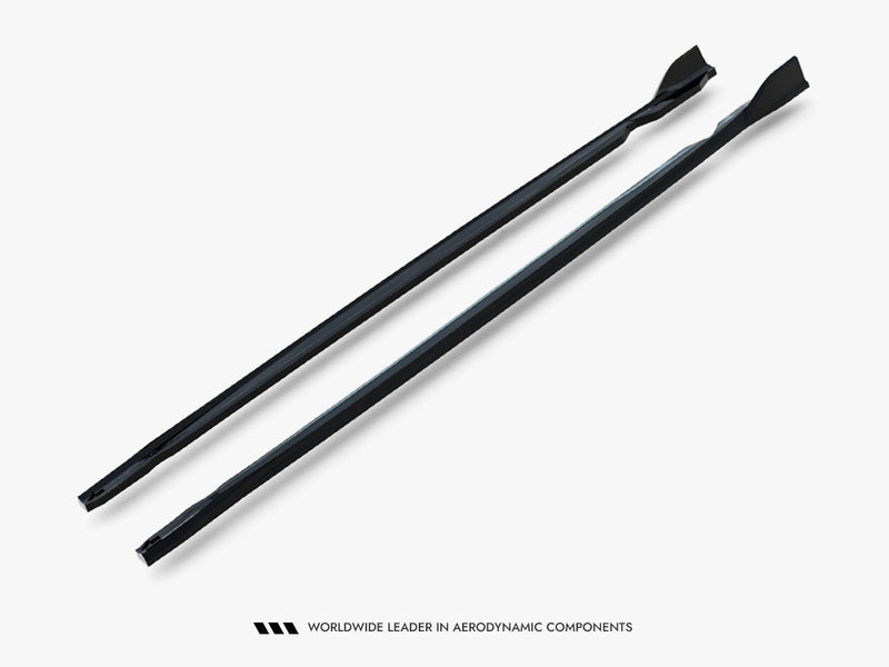 Maxton Design Side Skirt Diffusers Volkswagen Golf R Variant Mk8 Facelift