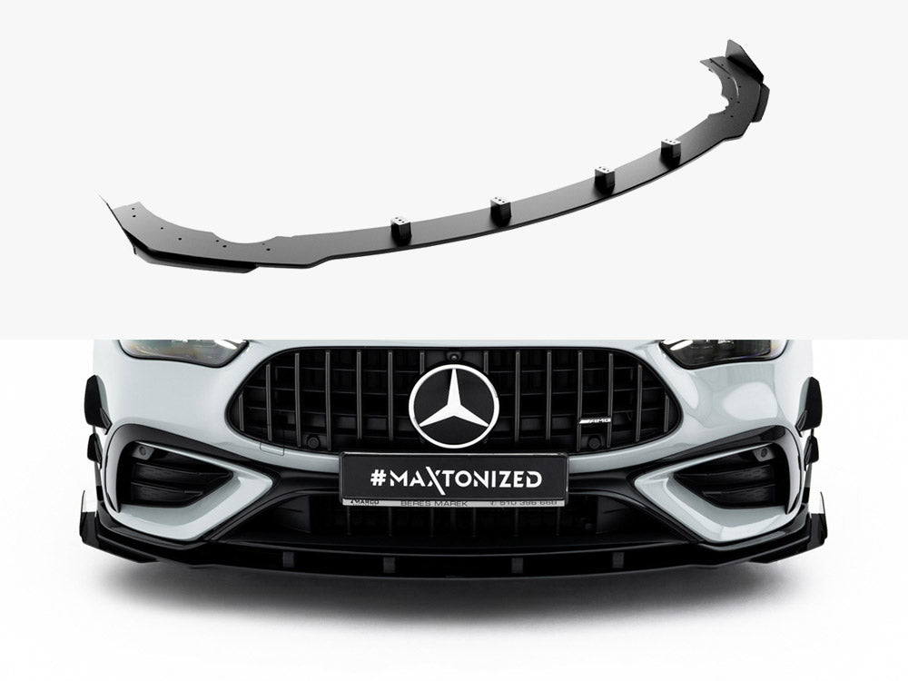 Maxton Design Street PRO Front Splitter + Flaps Mercedes-AMG CLE 53 Aero C236