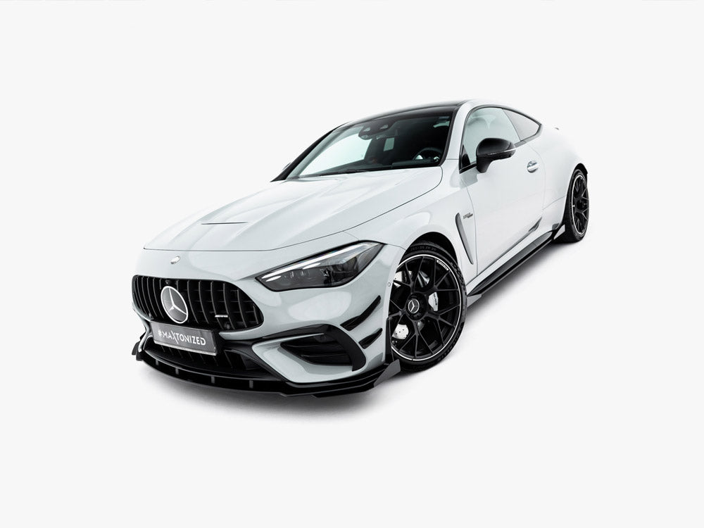 Maxton Design Street PRO Front Splitter + Flaps Mercedes-AMG CLE 53 Aero C236