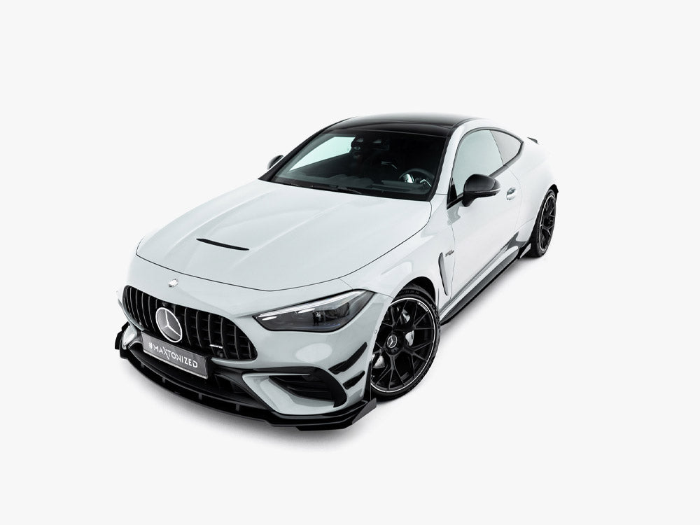 Maxton Design Street PRO Front Splitter + Flaps Mercedes-AMG CLE 53 Aero C236