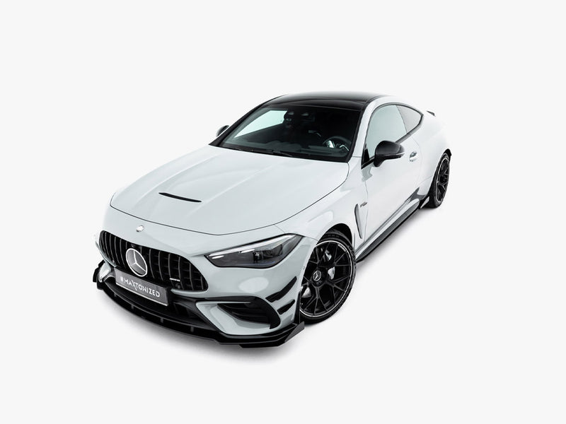 Maxton Design Street PRO Front Splitter + Flaps Mercedes-AMG CLE 53 Aero C236