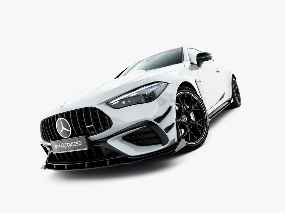 Maxton Design Street PRO Front Splitter + Flaps Mercedes-AMG CLE 53 Aero C236