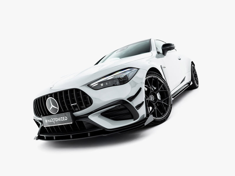 Maxton Design Street PRO Front Splitter + Flaps Mercedes-AMG CLE 53 Aero C236