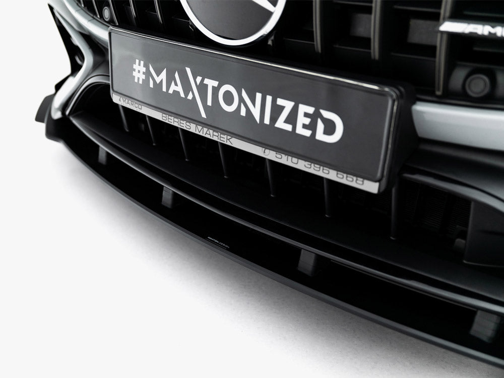 Maxton Design Street PRO Front Splitter + Flaps Mercedes-AMG CLE 53 Aero C236