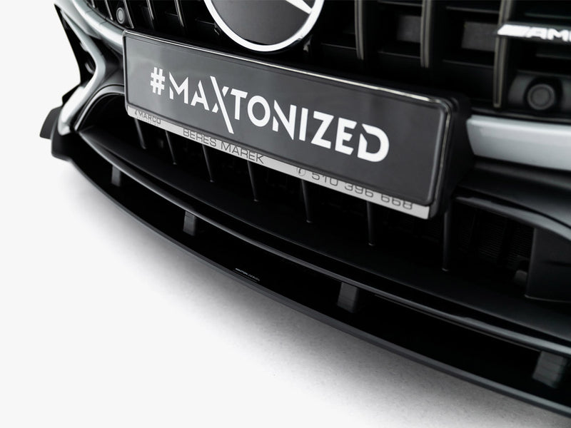 Maxton Design Street PRO Front Splitter + Flaps Mercedes-AMG CLE 53 Aero C236