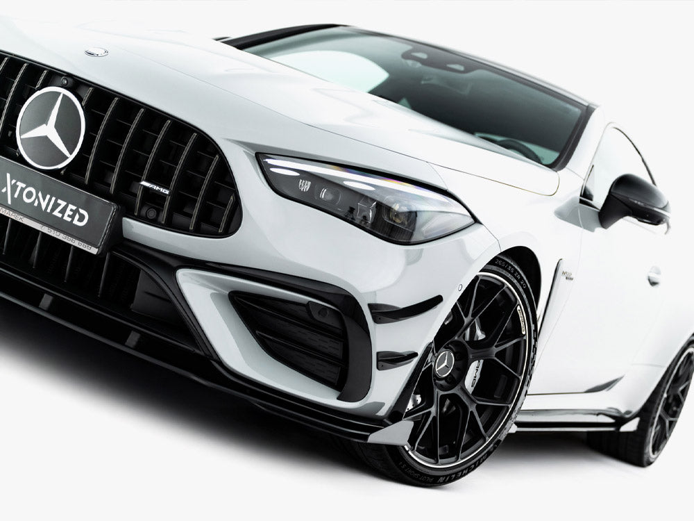 Maxton Design Street PRO Front Splitter + Flaps Mercedes-AMG CLE 53 Aero C236
