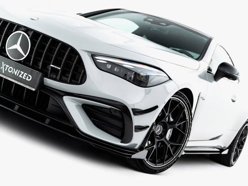 Maxton Design Street PRO Front Splitter + Flaps Mercedes-AMG CLE 53 Aero C236