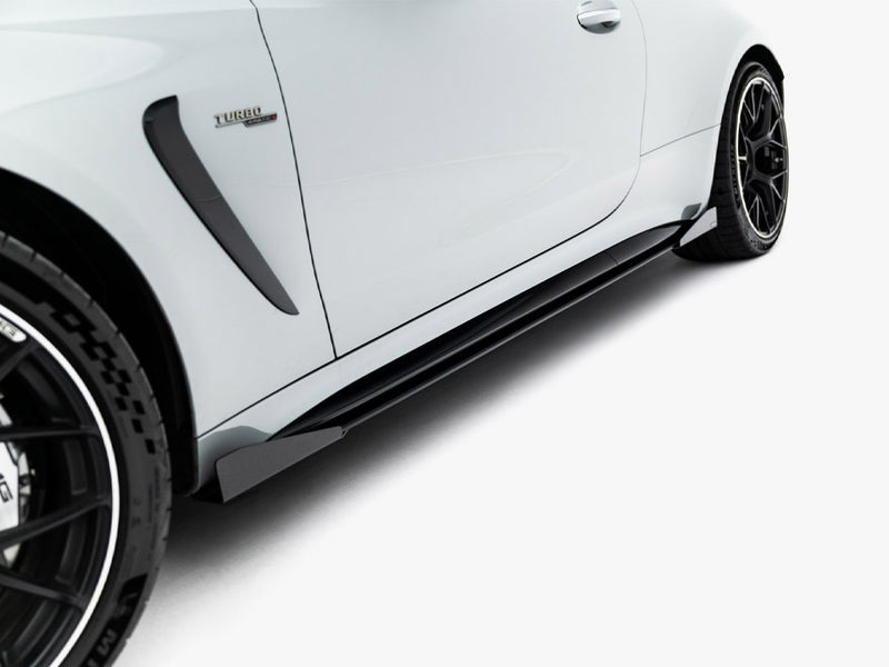 Maxton Design Street PRO Side Skirt Diffusers + Flaps Mercedes-AMG CLE 53 Aero C236