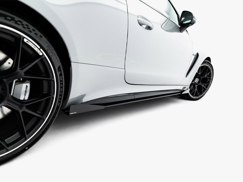 Maxton Design Street PRO Side Skirt Diffusers + Flaps Mercedes-AMG CLE 53 Aero C236