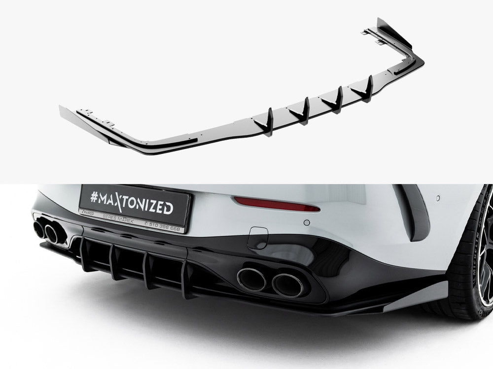 Maxton Design Street PRO Rear Diffuser + Flaps Mercedes-AMG CLE 53 Aero C236