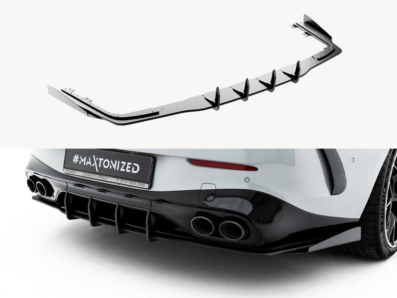 Maxton Design Street PRO Rear Diffuser + Flaps Mercedes-AMG CLE 53 Aero C236