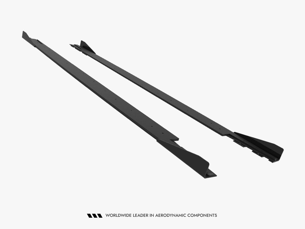 Maxton Design Street PRO Side Skirts Diffusers + Flaps Mercedes-AMG CLE 53 C236