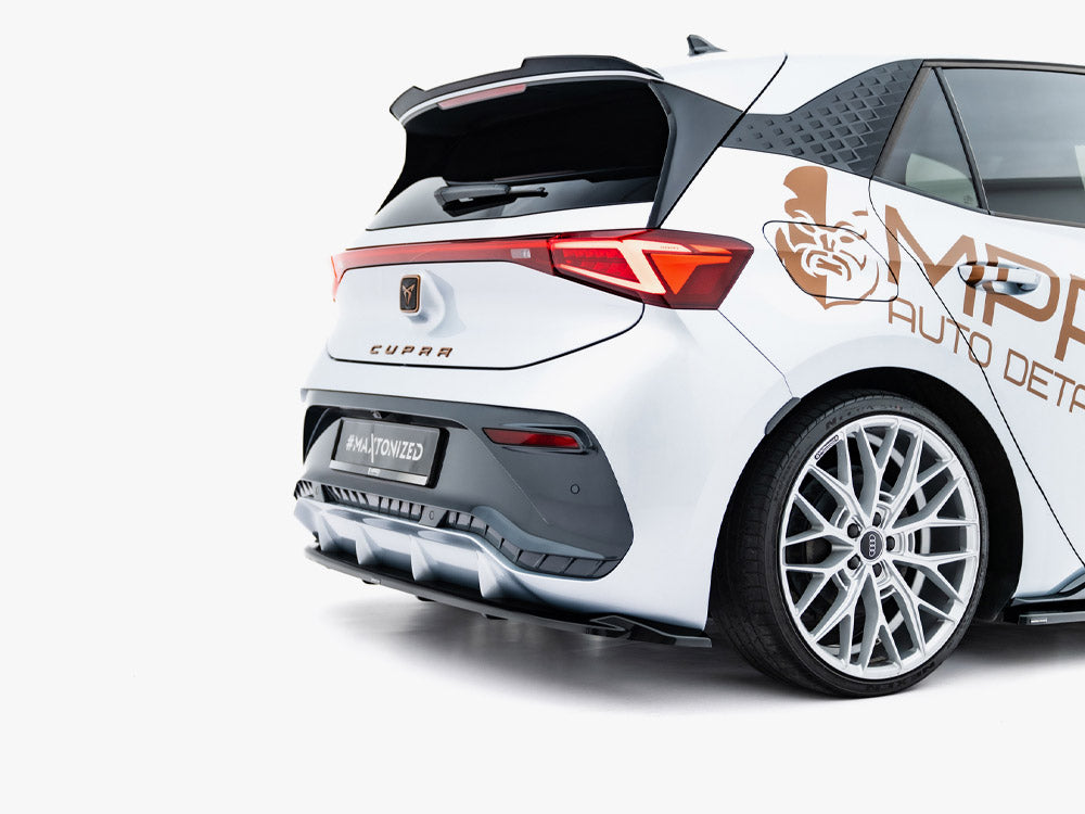 Maxton Design Rear Splitter (Vertical Bars) Cupra Born Mk1