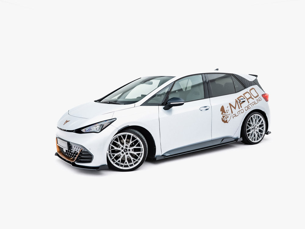 Maxton Design Street PRO Side Skirt Diffusers + Flaps Cupra Born Mk1