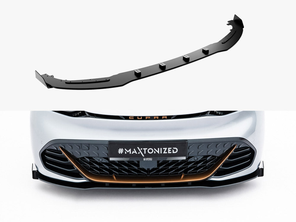 Maxton Design Street PRO Front Splitter + Flaps Cupra Born Mk1