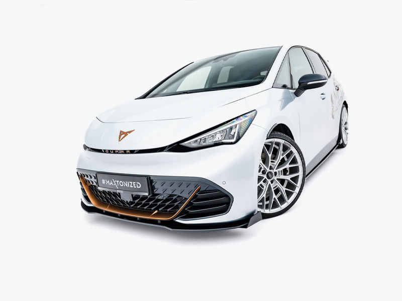 Maxton Design Street PRO Front Splitter + Flaps Cupra Born Mk1