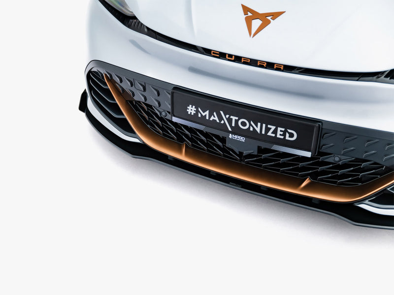 Maxton Design Street PRO Front Splitter + Flaps Cupra Born Mk1