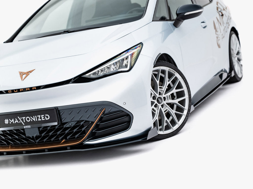 Maxton Design Street PRO Front Splitter + Flaps Cupra Born Mk1