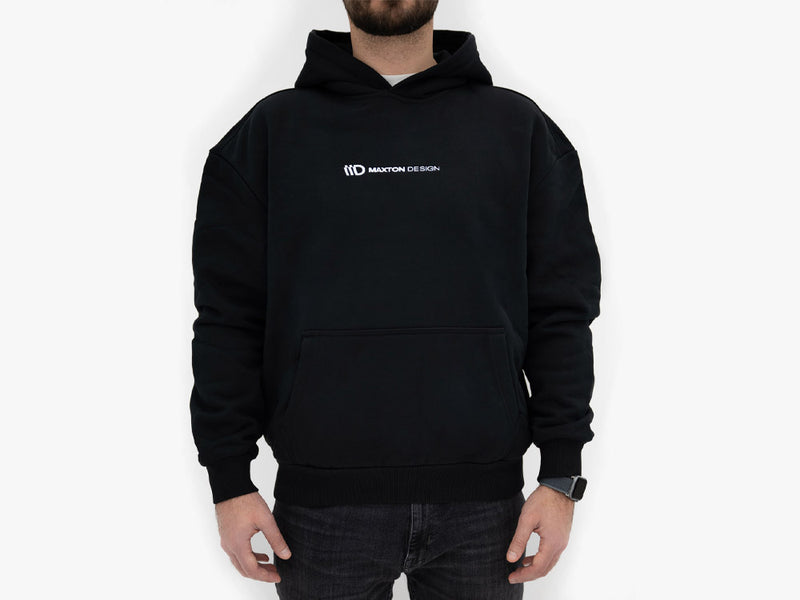 Maxton Design Black Hoodie Maxton Design