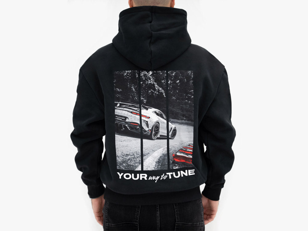 Maxton Design Black Hoodie Maxton Design