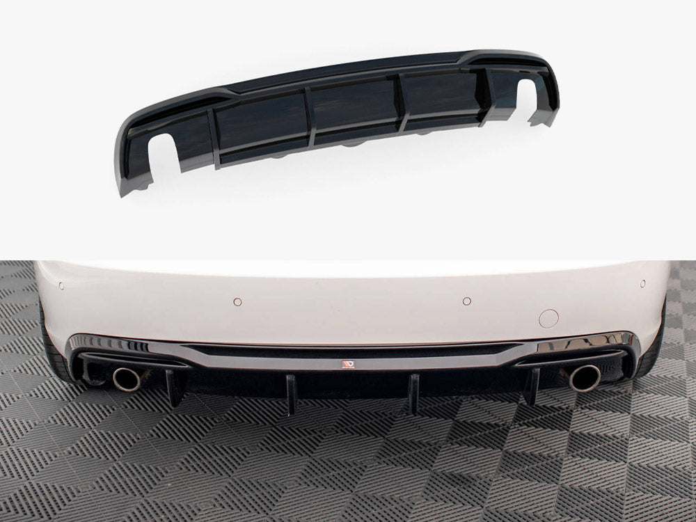 Maxton Design Rear Valance Audi A5 Sportback 8T Facelift (Version with single exhausts on both sides)