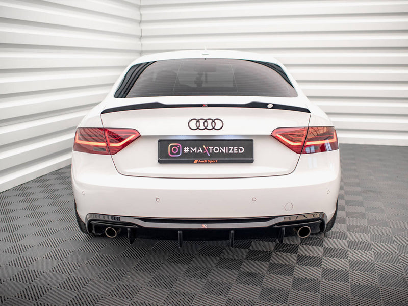 Maxton Design Rear Valance Audi A5 Sportback 8T Facelift (Version with single exhausts on both sides)